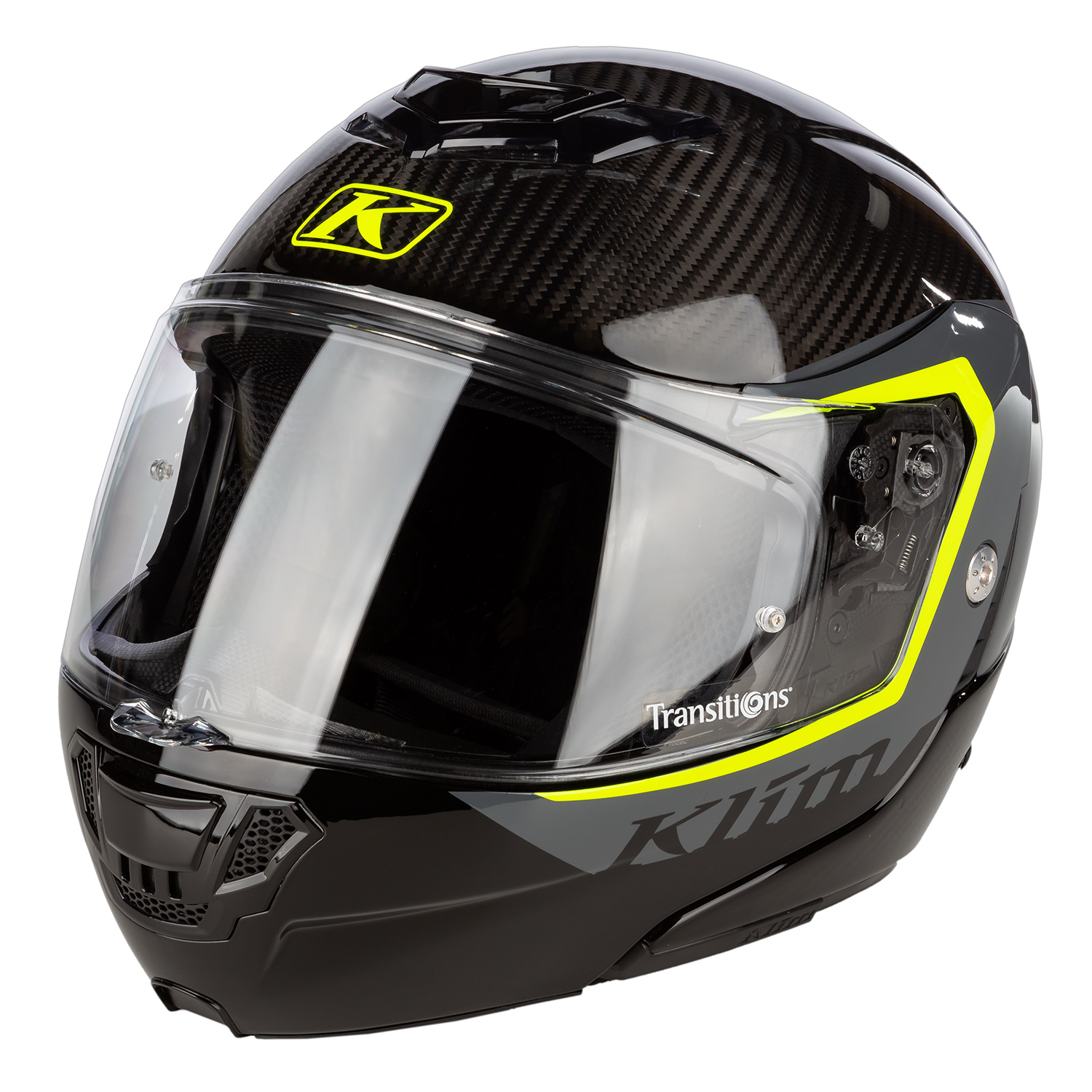 TK1200 Helmet ECE/DOT MD Stark Asphalt Hi-Vis